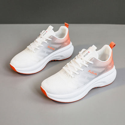 Damen Sneaker Leicht Atmungsaktiv Sport Mesh