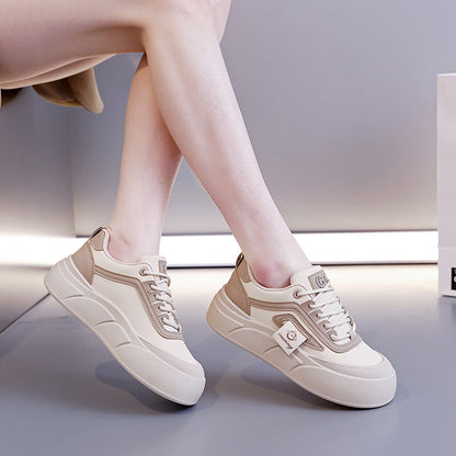 Damen Sneaker Dickes Profil Modisch atmungsaktiv