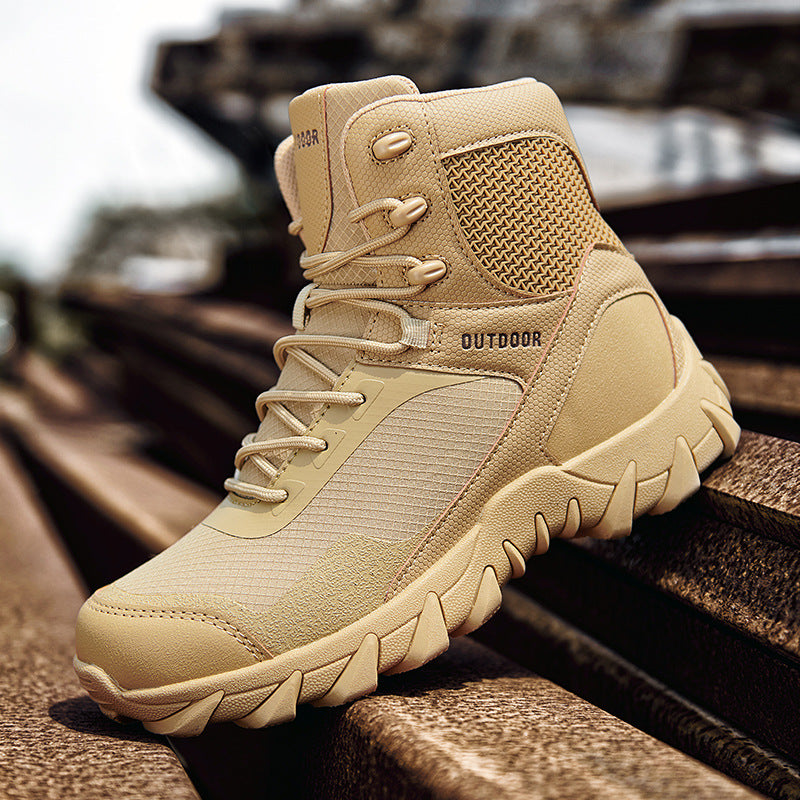 Herren Outdoor-Schuhe High-Top Strapazierfähig Rutschfest - BerlinGlamour