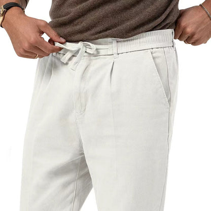Herren Freizeithosen Bequem Elastisch Mit Stretch