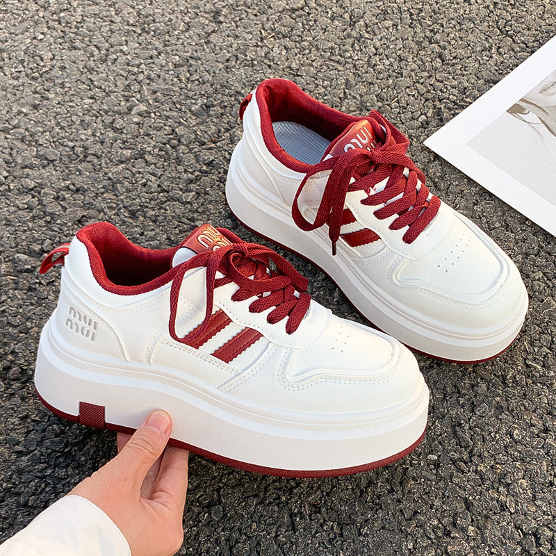 Damen Sneaker Chunky Komfort Atmungsaktiv Sportlich