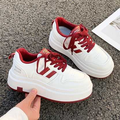 Damen Sneaker Chunky Komfort Atmungsaktiv Sportlich