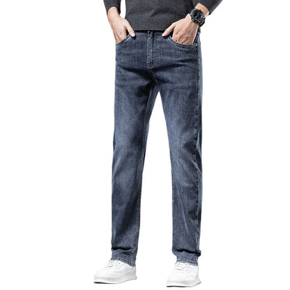 Bequeme Herren Jeans Denim mit tiefen Taschen Lässig