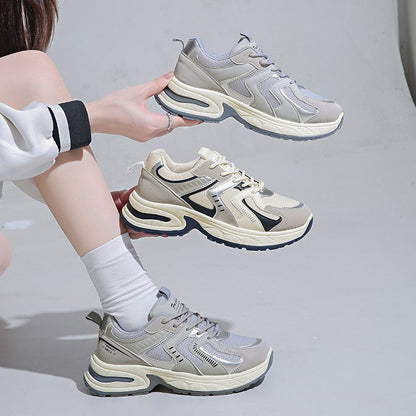 Damen Sneaker Bequem Atmungsaktiv Sportliche Laufschuhe