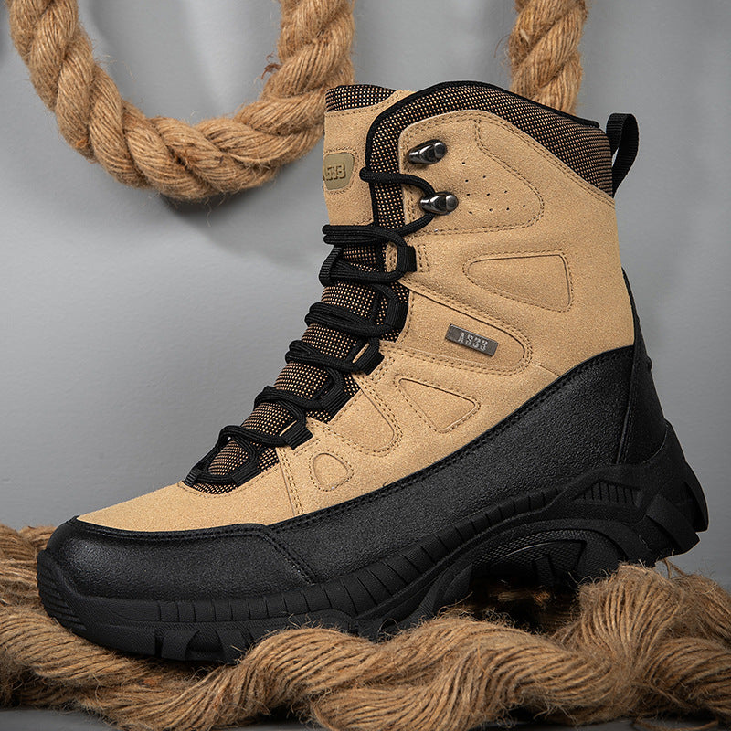 Herren Wanderstiefel Robust Wasserdicht mit hohem Knöchelschutz