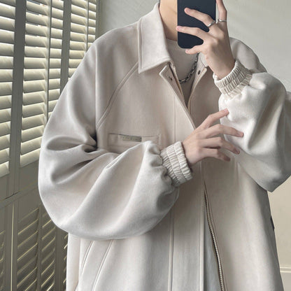 Herren Steppjacke Übergroß mit Taschen Winterwarm
