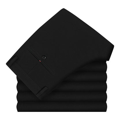 Herren Businesshose Elegant Slim Fit mit Gummizug