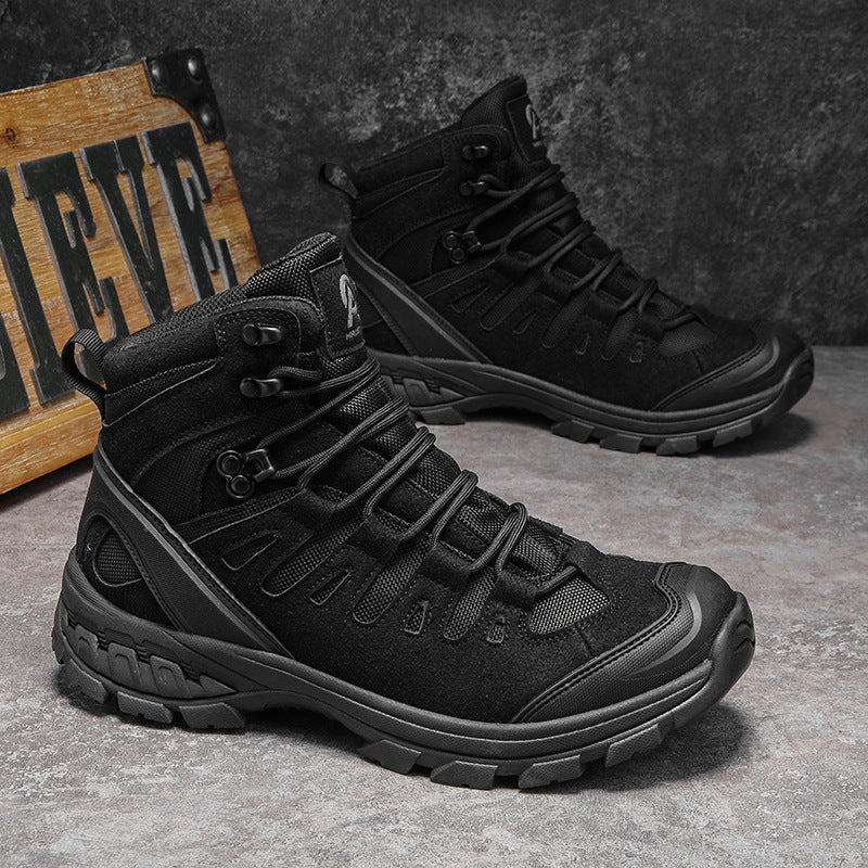 Wanderstiefel Herren Atmungsaktiv Rutschfest Outdoor