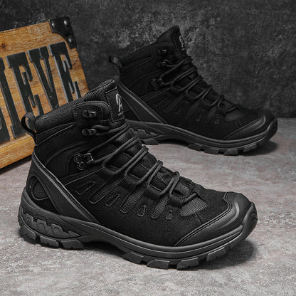 Wanderstiefel Herren Atmungsaktiv Rutschfest Outdoor