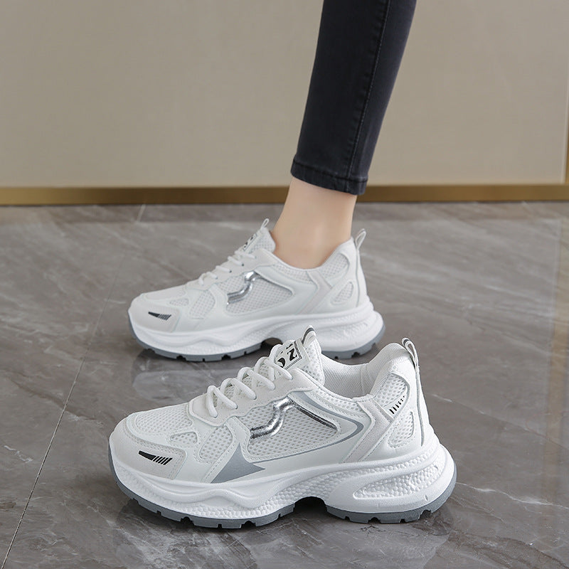 Damensneaker Atmungsaktiv Leicht Sport Schuhe Mit Dämpfung