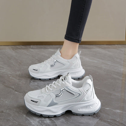 Damensneaker Atmungsaktiv Leicht Sport Schuhe Mit Dämpfung
