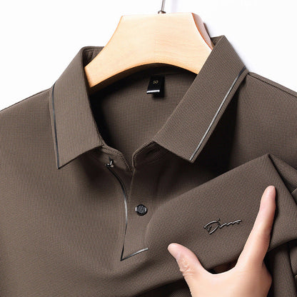 Herren Poloshirt Langarm Feuchtigkeitsregulierend Hochwertig - BerlinGlamour