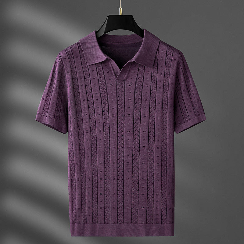 Herren Poloshirt aus Baumwolle Elegant Modern - BerlinGlamour
