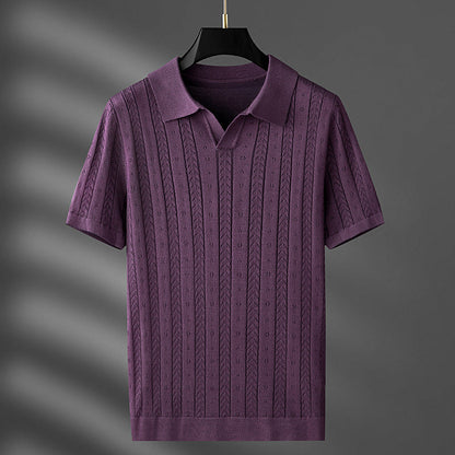 Herren Poloshirt aus Baumwolle Elegant Modern - BerlinGlamour