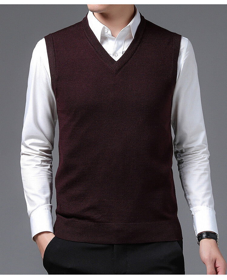 Herren Pullover Feine Baumwolle Elegantes Design Moderne