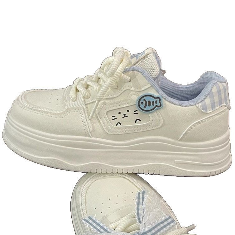 Damen Sneaker Katzen Motiv Schuhe Trendy Frauen Schuhe