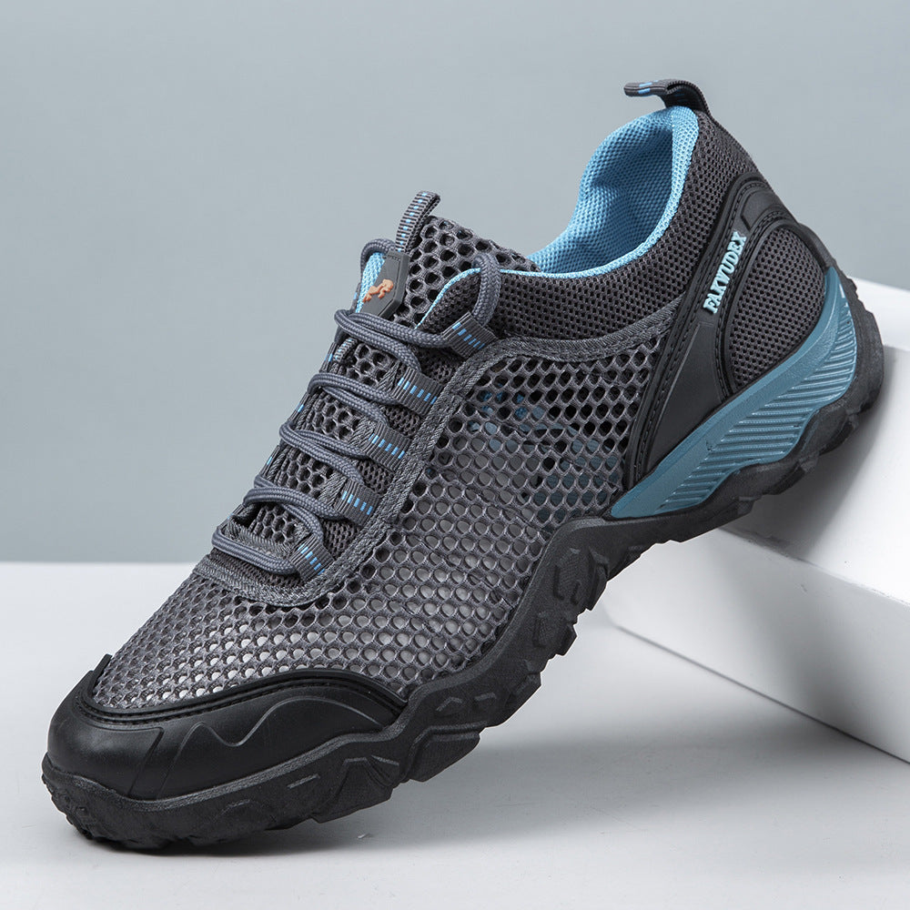 Damen Trekking Sneaker Atmungsaktiv Rutschfest