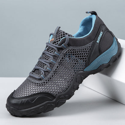 Damen Trekking Sneaker Atmungsaktiv Rutschfest