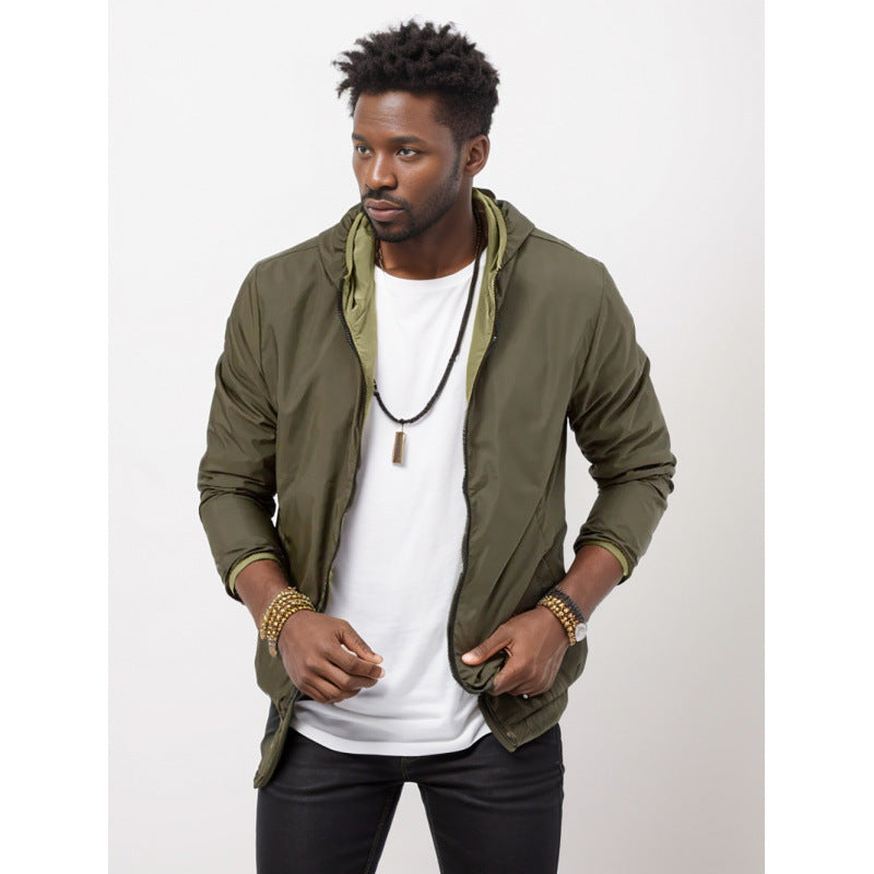 Herren Windjacke Leicht Wasserdicht BerlinGlamour