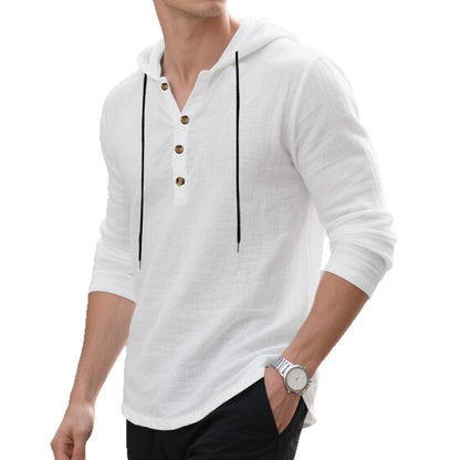 Herren Kapuzenpullover Trendig Grau