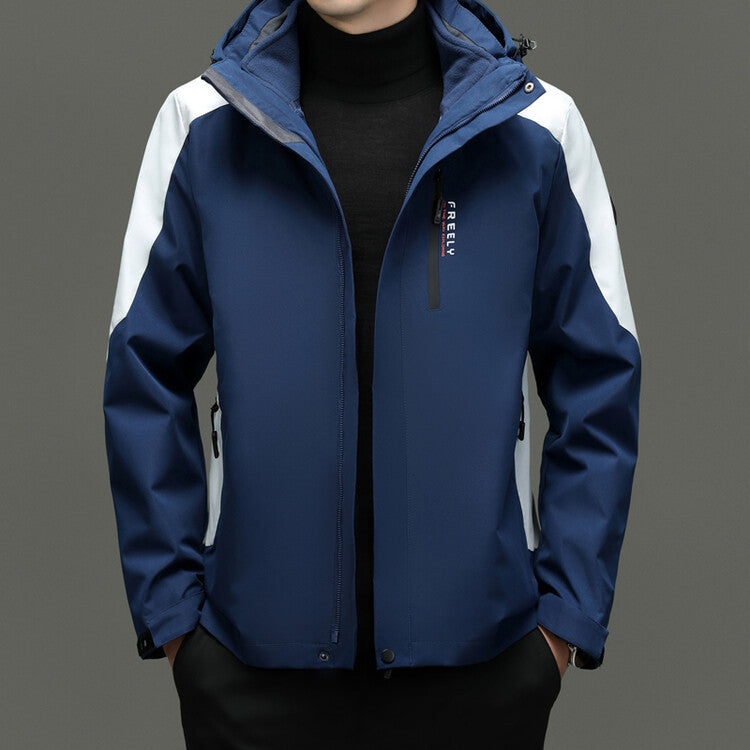 Herren Outdoorjacke Wasserabweisend Winddicht Funktionell