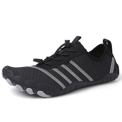 Damen Badeschuhe Sportlich Schnellschnürsystem Wasser Schuhe