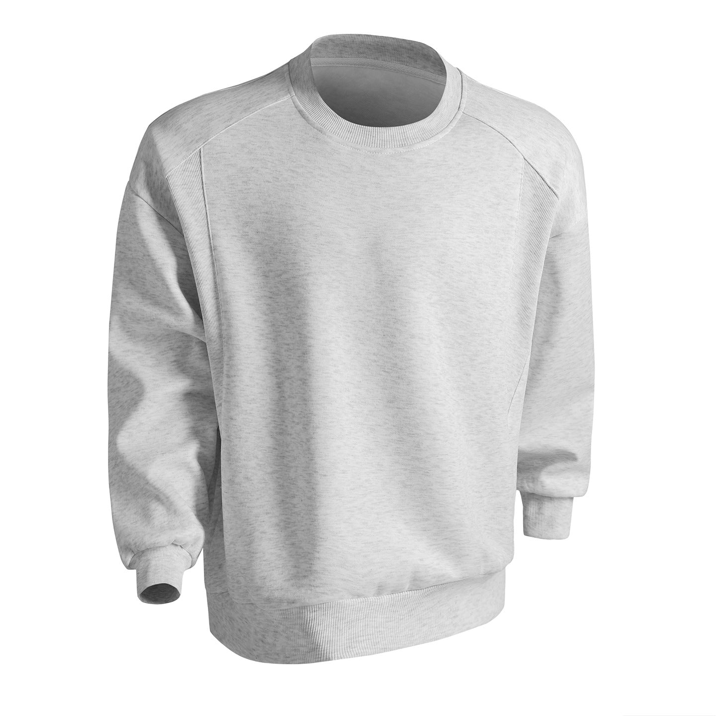 Herren Sportpullover Rundhals Funktionales Material Modern