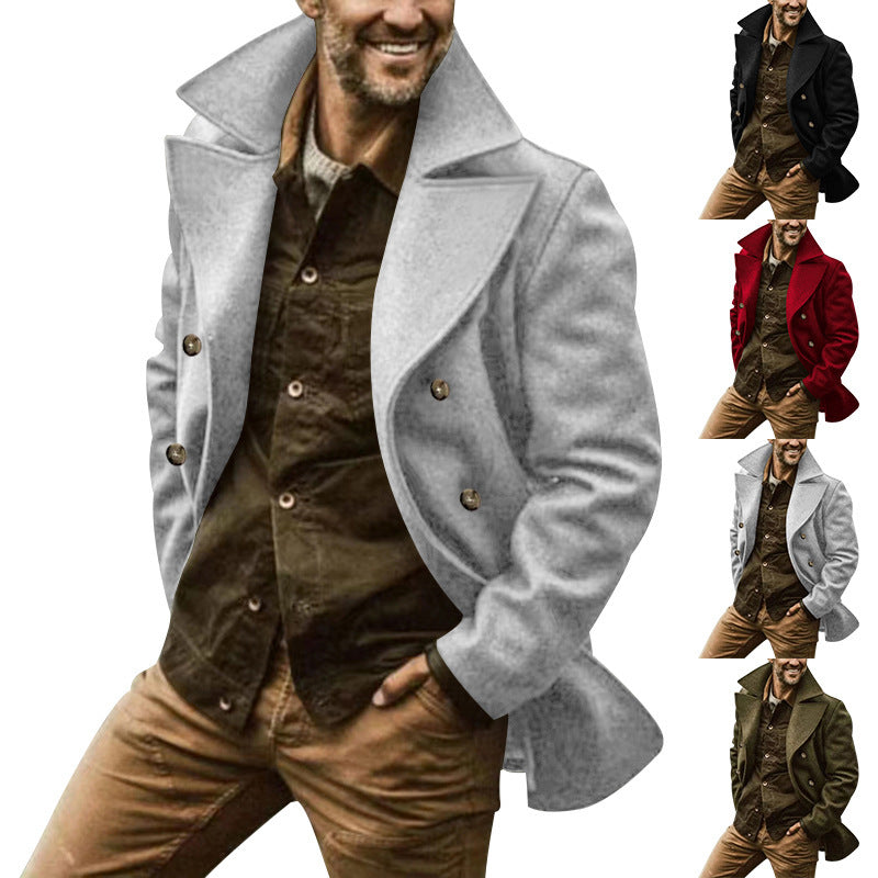 Herren Kapuzenmantel Stylish Winter - BerlinGlamour