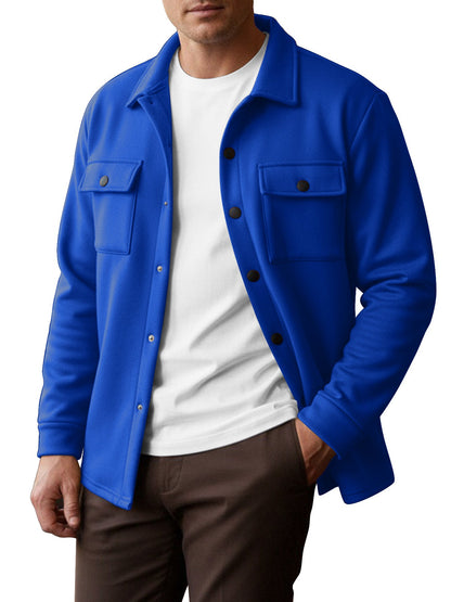 Herren Hemd Freizeit Verschließbare Brusttaschen Modern