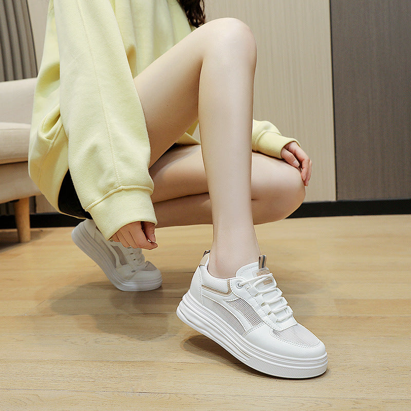 Damen Sneaker Sportlich Komfort Sohle Bequem