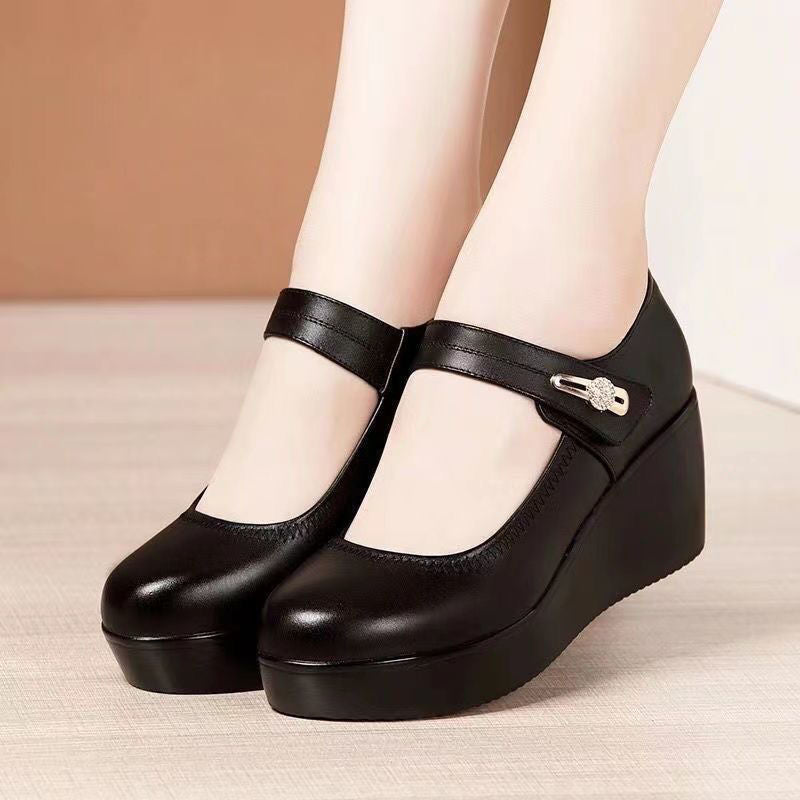 Damen Plateauschuhe Elegante Hochhackig Luxus Design - BerlinGlamour
