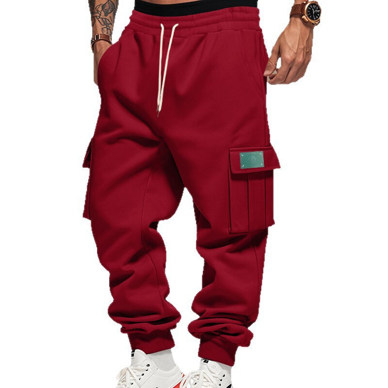 Bequeme Herren Jogginghose Cargo mit Taschen Sportlich