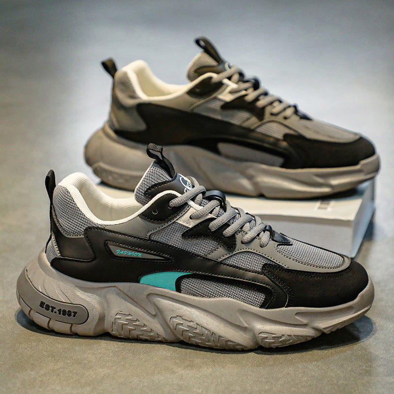 Damen Sneaker Chunky Sportschuhe Atmungsaktiv Komfortabel