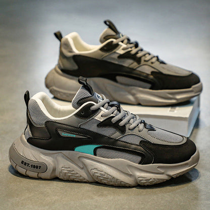 Damen Sneaker Chunky Sportschuhe Atmungsaktiv Komfortabel
