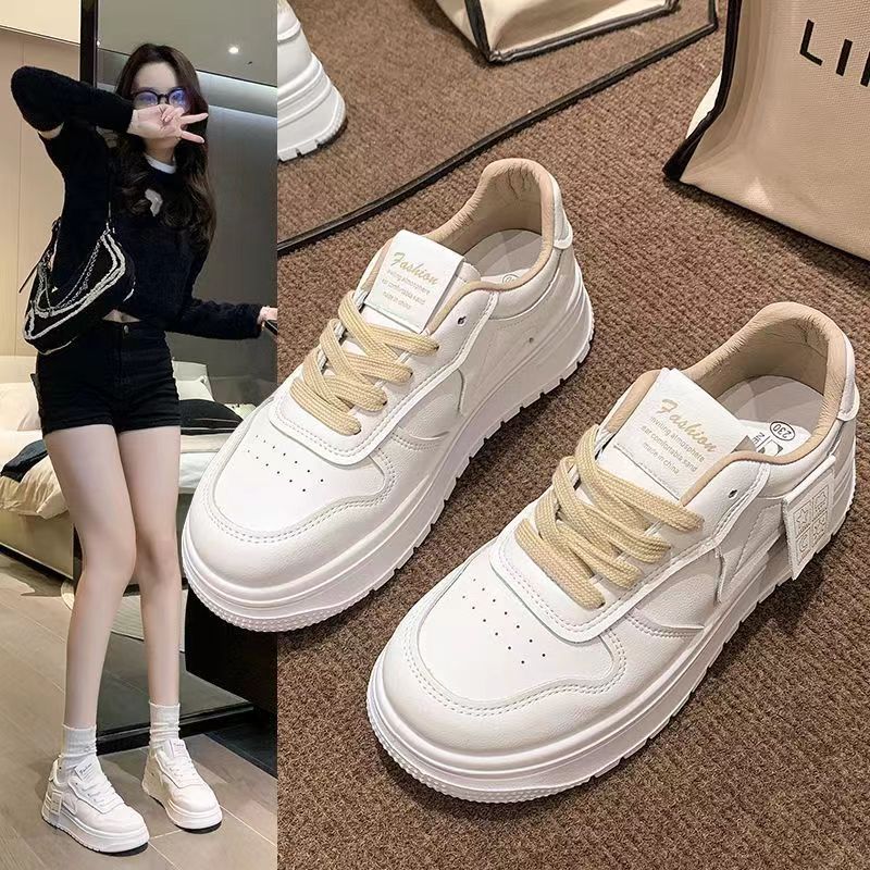 Damen Plateau Sneaker Hoch Bequem Atmungsaktiv - BerlinGlamour