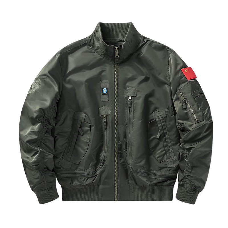 Herren Bomberjacke Technisch Funktionell Wasserabweisend