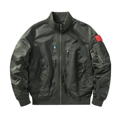 Herren Bomberjacke Technisch Funktionell Wasserabweisend
