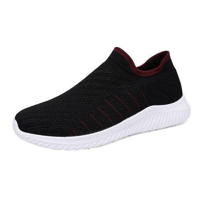 Damen Sneaker Sportlich atmungsaktiv Slip-On Schuhe - BerlinGlamour