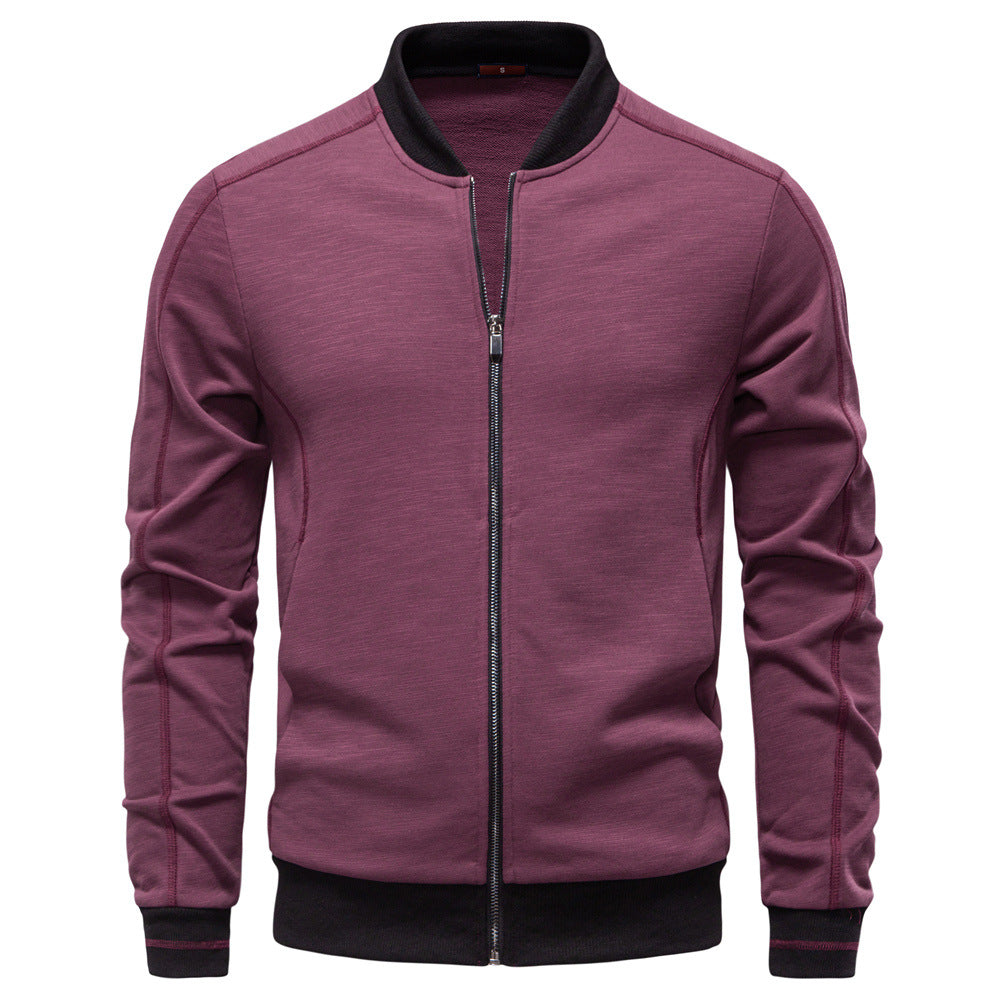 Herren Sportjacke Stehkragen Elastisch Wasserdicht
