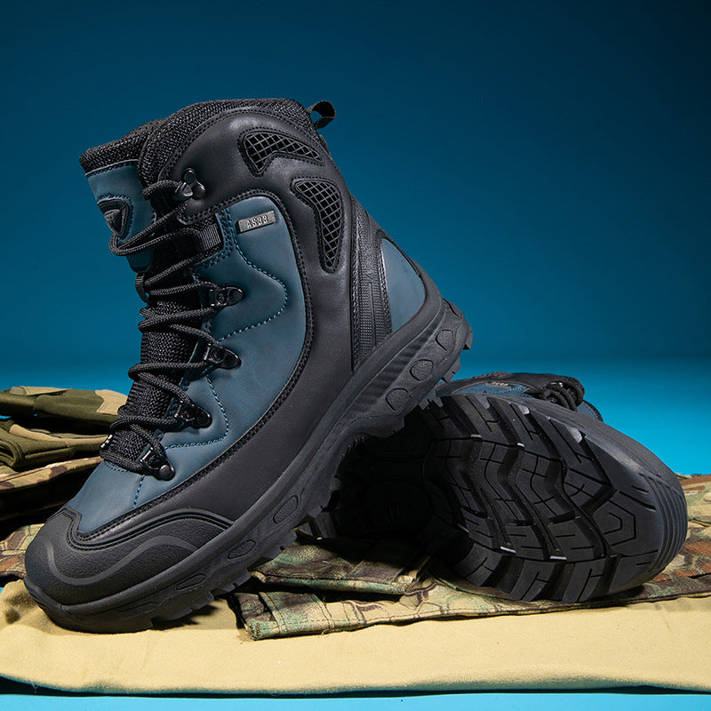 Herren Stiefel Strapazierfähig Rutschfest Wasserdicht