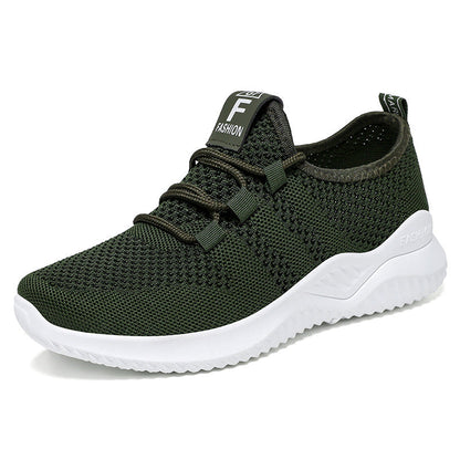 Damen Sneaker Atmungsaktiv Knit Schuhe Bequem