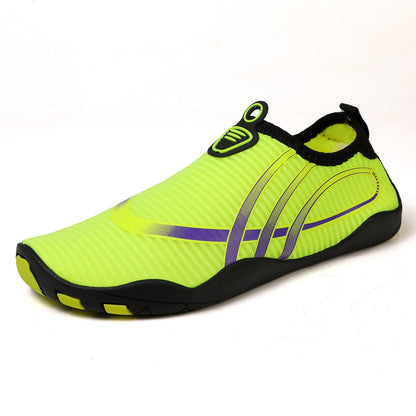 Damen Wasserschuhe Schnürschuhe Rutschfest Elastisch