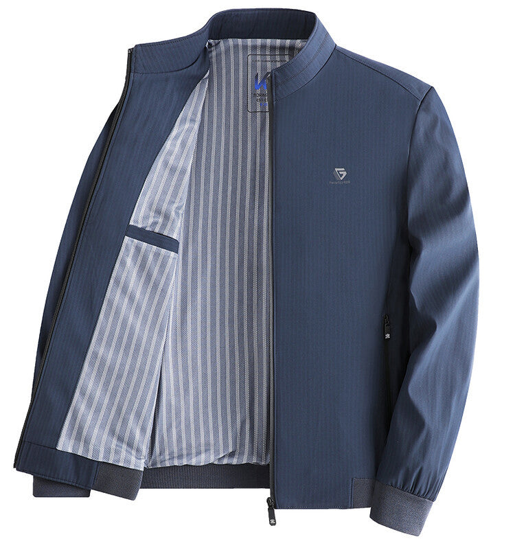 Herren Blouson Moderner Schnitt Elegant Casual