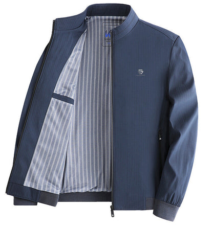 Herren Blouson Moderner Schnitt Elegant Casual