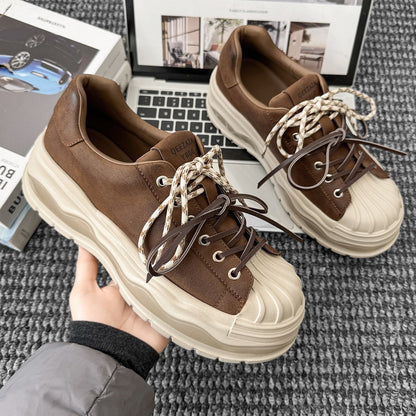 Damen Sneaker Chunky Bequem Sportlich Weite Passform