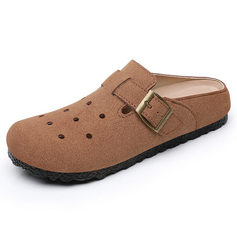 Damen Clogs Bequem Verstellbarer Riemen Komfort Schuhe