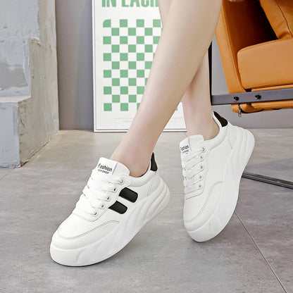 Damen Sneaker Plateau Komfort Schuhe Modern Atmungsaktiv