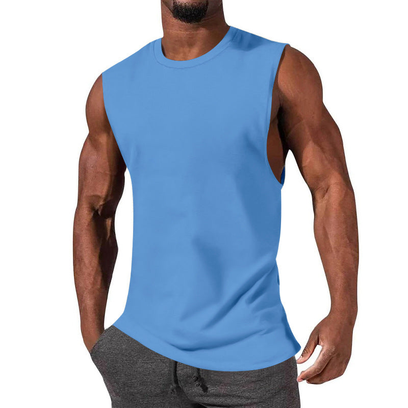 Herren Tanktop Sport Atmungsaktiv Baumwolle Modern