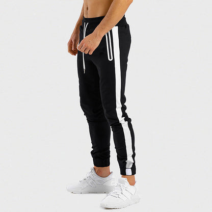 Herren Jogginghose Sportlich mit Seiten taschen Modern