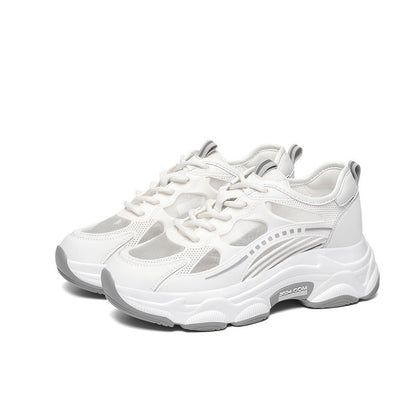 Damen Sneaker Sportlich Atmungsaktiv Dämpfend